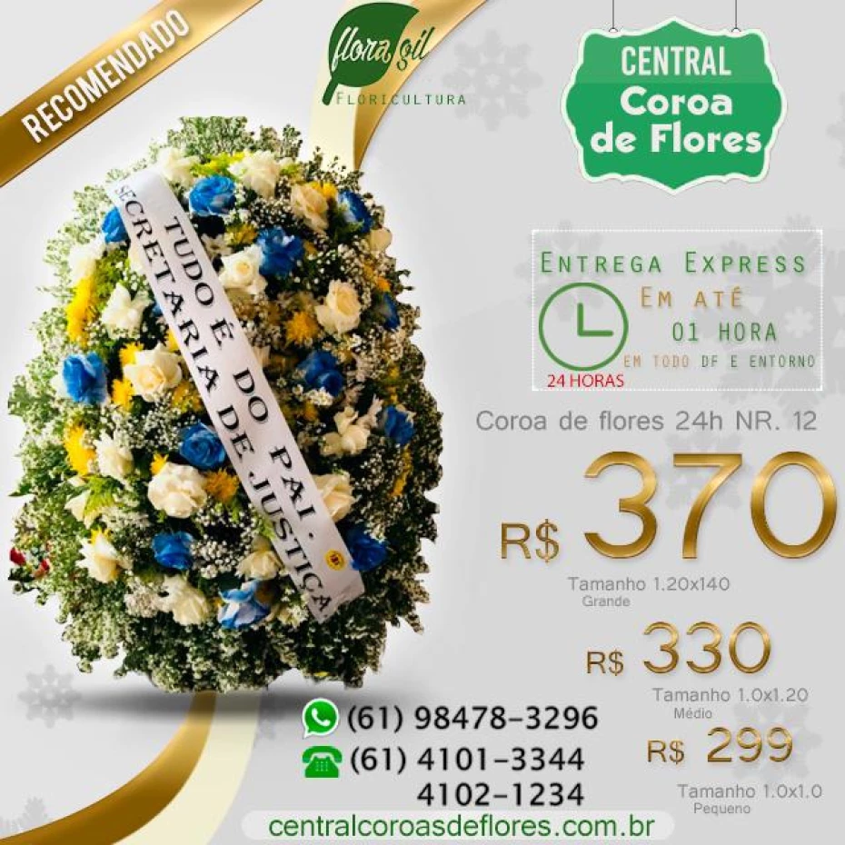 Foto 11:  — CENTRAL COROAS DE FLORES 24 HORAS ASA SUL DF