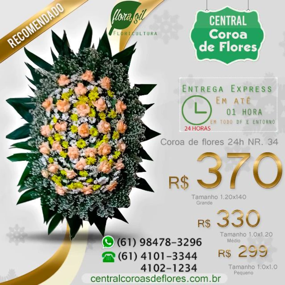 Foto 4:  — CENTRAL COROAS DE FLORES 24 HORAS ASA SUL DF