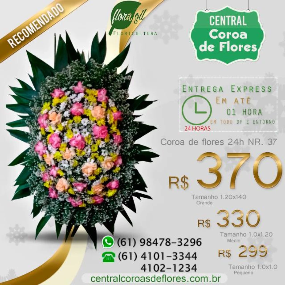 Foto 2:  — CENTRAL COROAS DE FLORES 24 HORAS ASA SUL DF
