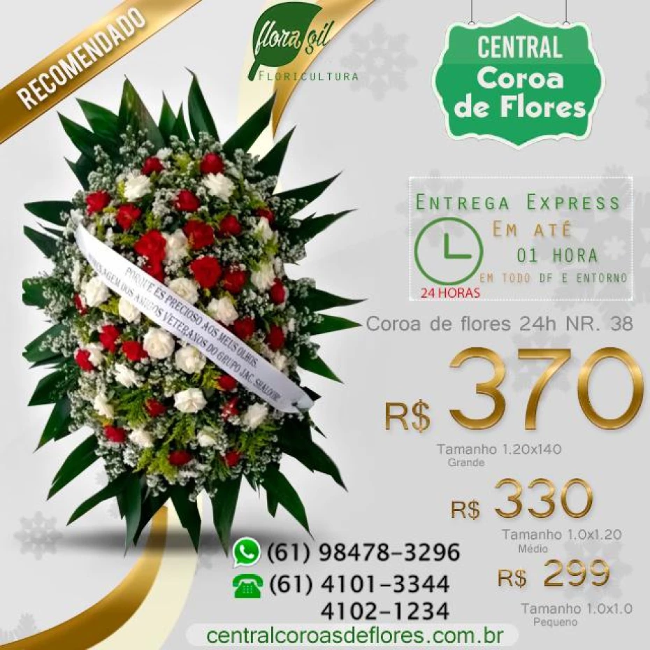 Foto 1:  — CENTRAL COROAS DE FLORES 24 HORAS ASA SUL DF
